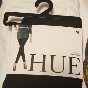 Hue cotton leggings nwt